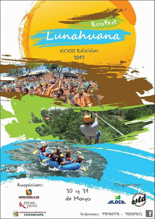 afiche lunahuana