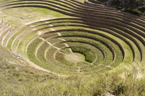 La historia de Moray y sus terrazas circulares