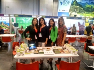Grupo destino selva que promociona Iquitos particip&oacute; en el PTM 2018