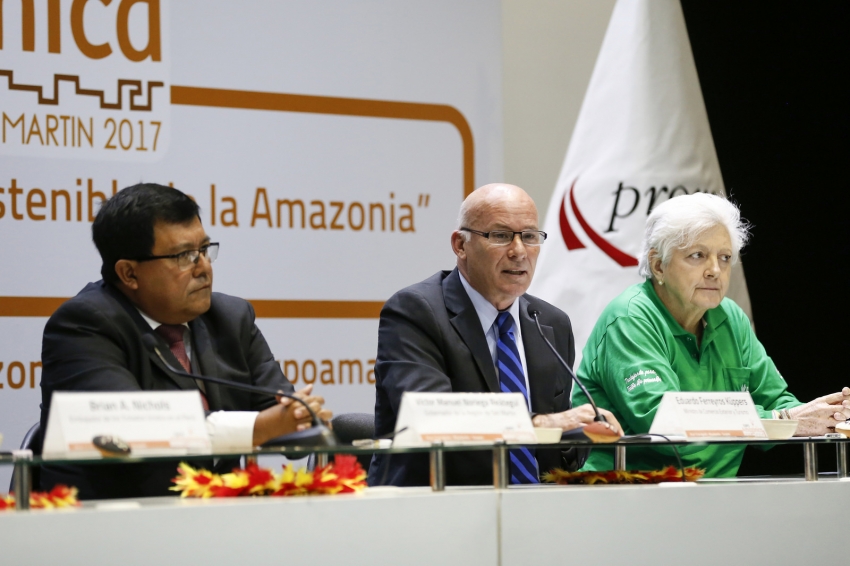 Ministro Ferreyros: Expo Amaz&oacute;nica 2017 permitir&aacute; posicionar &ldquo;Superalimentos del Per&uacute;&rdquo;