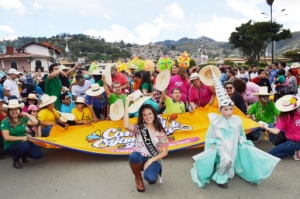 Cajamarca inicia celebraciones del carnaval con multitudinario preg&oacute;n