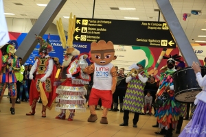 Juegos Panamericanos 2019: El Jorge Ch&aacute;vez da la bienvenida a las delegaciones que arriban al Per&uacute;  (FOTOS)