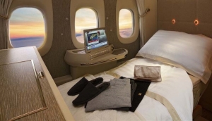 As&iacute; ser&aacute; la nueva &lsquo;Suite First Class&rsquo; de Emirates, con ventanas virtuales y gravedad cero