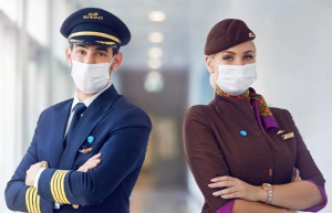 Etihad Airways, la primera en vacunar al 100% de sus pilotos y tripulantes