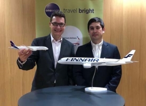 Finnair y Latam Airlines firman un acuerdo de c&oacute;digo compartido para volar entre Helsinki y Sudam&eacute;rica