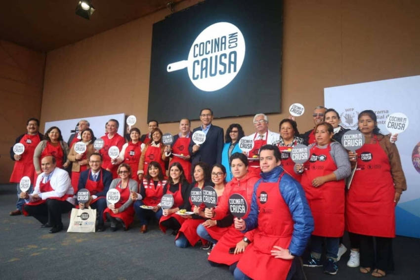 Presidente Vizcarra particip&oacute; en el lanzamiento de la segunda temporada de "Cocina con Causa"