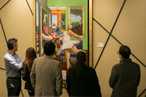 Inauguraci&oacute;n de exposici&oacute;n de arte en Novotel San Isidro (FOTOS)