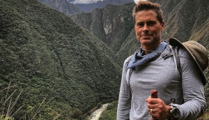 Actor estadounidense Rob Lowe, se encuentra en Machu Picchu (FOTOS)