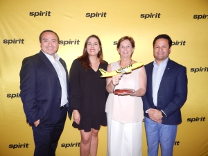 Spirit Airlines inaugura oficina de ventas en Lima que estar&aacute; a cargo de AGUNSA Per&uacute; (FOTOS)