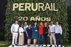 Celebraciones por el 20 aniversario de PeruRail culminaron en Cusco