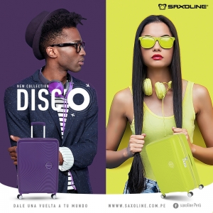 Saxoline anuncia la llegada al Per&uacute; de su nueva colecci&oacute;n de maletas Disc&rsquo;o