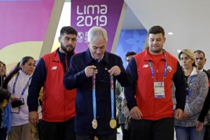 Presidente de Chile: "Lima 2019 deja una valla muy alta para los pr&oacute;ximos Juegos Panamericanos"