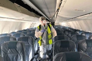 Air Europa muestra sus exigentes protocolos de limpieza