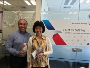 American Airlines realiza activaci&oacute;n con agencias de viaje para agradecerles por su preferencia durante el 2017