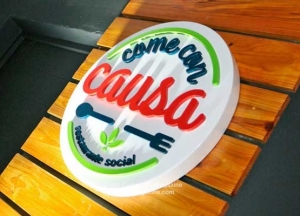 Restaurante Come con Causa destina el 80% de sus ingresos para la lucha contra la violencia a la mujer