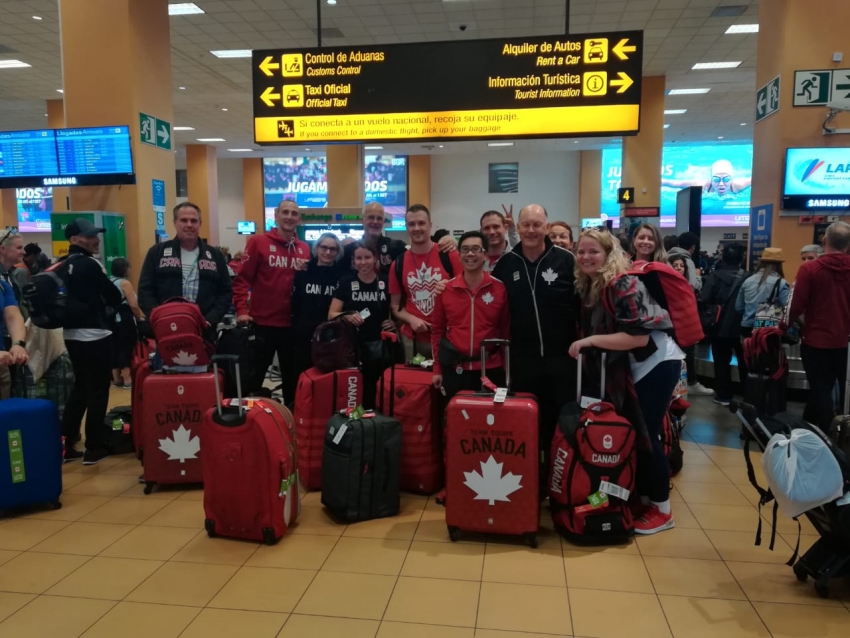 Delegaci&oacute;n de atletas canadienses lista para participar en Juegos Panamericanos y Parapanamericanos Lima 2019