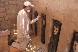 &Iacute;dolos descubiertos en Chan Chan entre los 10 mejores hallazgos arqueol&oacute;gicos de 2018