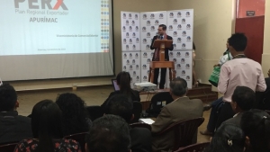 Mincetur present&oacute; el Plan Regional Exportador de Apur&iacute;mac