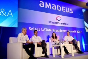 Amadeus debate la transformaci&oacute;n de los negocios en el Select Presidents' Summit 2017