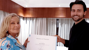 Actriz Bo Derek fue designada como embajadora tur&iacute;stica del Ecuador