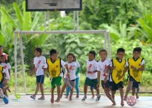 As&iacute; viven su Mundial los ni&ntilde;os del Bajo Urubamba