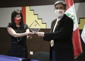 Ministro de Cultura recibi&oacute; premio de Buenas Pr&aacute;cticas en Gesti&oacute;n P&uacute;blica 2020
