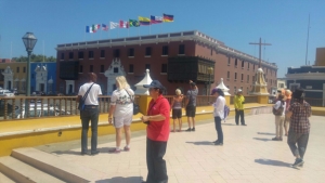 Turistas extranjeros asombrados por Trujillo