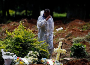 Brasil se mantiene como epicentro mundial de la pandemia: Fue el pa&iacute;s con m&aacute;s muertos y contagios esta semana