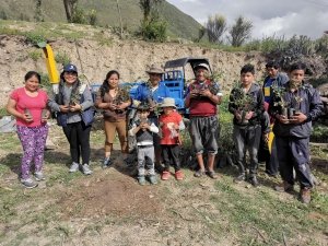 PeruRail realiz&oacute; campa&ntilde;a de reforestaci&oacute;n en Ollantaytambo