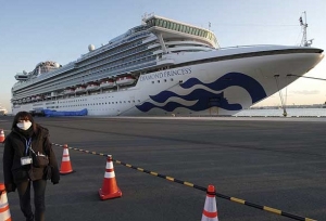 Un total de 60 contagios m&aacute;s en el Diamond Princess elevan a 130 los casos en el crucero