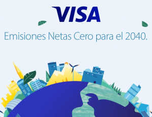 Visa logr&oacute; la neutralidad de carbono en todas sus operaciones en el 2020
