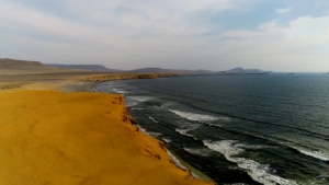 La otra cara del Rally Dakar: el pac&iacute;fico lugar donde el mar y el desierto confeccionan un paisaje excepcional