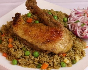 Arroz con pato un delicioso plato norte&ntilde;o
