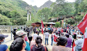 Pueblo de Machupicchu insiste en rebaja en trenes e ingreso libre de ni&ntilde;os