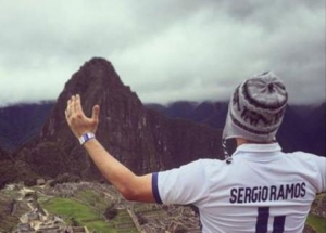 Cuenta Oficial del Real Madrid subi&oacute; imagen de Machupicchu admirando su grandeza