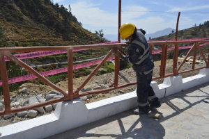 Mirador Tur&iacute;stico de Cuchumbaya en Moquegua presenta avance f&iacute;sico del 80%