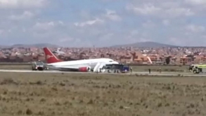 Un avi&oacute;n de Peruvian Airlines sufri&oacute; un incidente en el aeropuerto de La Paz