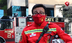 Bomberos llaman a uso correcto de mascarillas para protegernos de contagios (V&Iacute;DEOS)