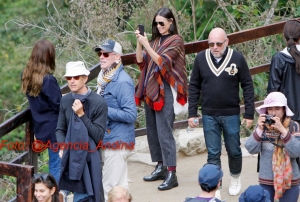 Actriz Demi Moore se tom&oacute; fotos y grab&oacute; videos durante visita a Machu Picchu