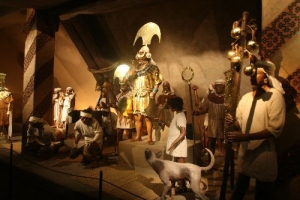 Orejera del Se&ntilde;or de Sip&aacute;n admirada en exposici&oacute;n de arte en Museo Getty de Estados Unidos