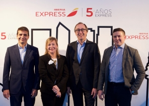 Iberia Express celebra su quinto aniversario