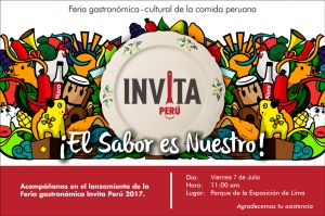 Invita Per&uacute;: se alista la s&eacute;ptima edici&oacute;n de la fiesta de la gastronom&iacute;a nacional