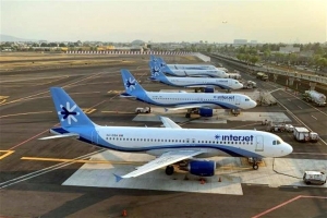 Interjet no reanudar&aacute; vuelos a Colombia lo que resta del 2020