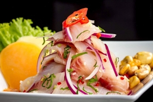 Nuestro ceviche se luce en importante canal de tv en Brasil