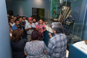 Director de cultura Cusco inaugur&oacute; muestra arqueol&oacute;gica del "Se&ntilde;or de Vilcabamba" en Quillabamba