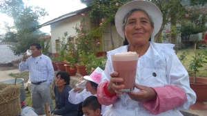 Conozca La frutillada una bebida tradicional en Cusco