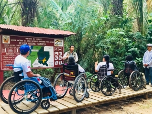 Innovan con oferta de turismo inclusivo en Reserva Nacional Tambopata