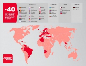 Los 40 pa&iacute;ses que exigen a los turistas llegar con seguro de viaje