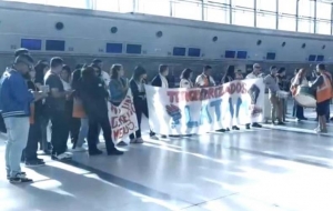 Demoras en vuelos de Latam en Ezeiza por una protesta de trabajadores