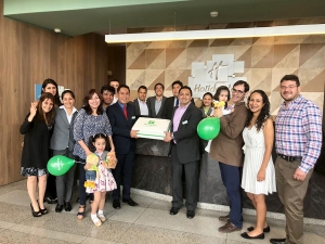 Holiday Inn Lima Airport celebr&oacute; su primer aniversario recibiendo a su hu&eacute;sped 50,000